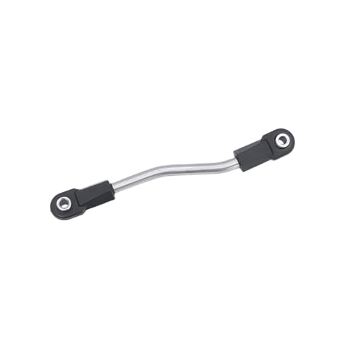 NexaPart RC-Zubehör Edelstahl Servo Lenkung Link Gestänge for 1/10 RC Auto Crawler Axial SCX10 II 90046 TRX4 Upgrade Teile(for Trx4) von NexaPart