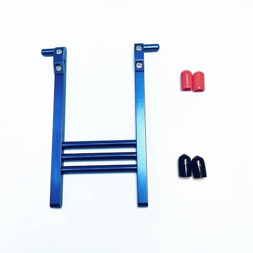 NexaPart RC-Zubehör Fernbedienungshalterung aus Aluminiumlegierung for FrSky Taranis X9DP X9DPSE 2019 X7 X7S Access Futaba 14SG JR DX6 Funksender(Blauw) von NexaPart
