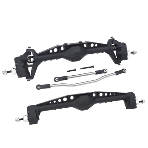 NexaPart RC-Zubehör Kunststoff-Portalachse vorne hinten, Komplettset for 1/10 RC Crawler Car Axial Capra 1.9 Unlimited Trail Buggy UTB Currie F9 Upgrades(Axle Set) von NexaPart