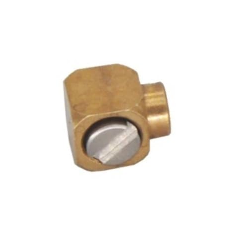 NexaPart RC-Zubehör Lötnippel 90° Winkel M3 for Kupferrohr mit Außendurchmesser 3 mm, Hydraulikölzylinder, RC 1/14 Kabolite 336GC Double E EC160E E010 Teile(1 PCS) von NexaPart