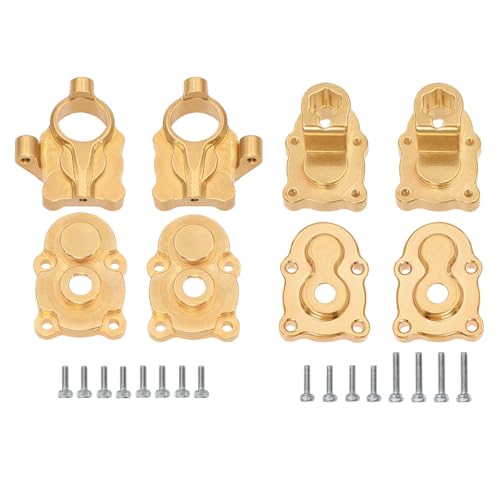 NexaPart RC-Zubehör Messing Portal Achse Gegengewicht for 1/24 1/18 FCX18 FMS LC80 FMS FCX24 Modell Auto Remote Crawle Auto Upgrade Teile(1 Set) von NexaPart