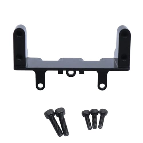 NexaPart RC-Zubehör Metall-Servohalterung vorne, Servohalterung, hinterer Verbindungsstangensitz for Axial 1/18 Capra UTB18 RC-Rennwagen-Upgrades(Front Black) von NexaPart