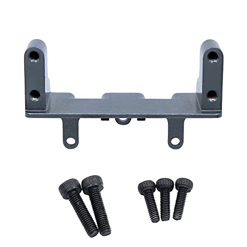 NexaPart RC-Zubehör Metall-Servohalterung vorne, Servohalterung, hinterer Verbindungsstangensitz for Axial 1/18 Capra UTB18 RC-Rennwagen-Upgrades(Front Titanium) von NexaPart