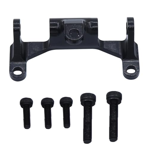 NexaPart RC-Zubehör Metall-Servohalterung vorne, Servohalterung, hinterer Verbindungsstangensitz for Axial 1/18 Capra UTB18 RC-Rennwagen-Upgrades(Rear Black) von NexaPart