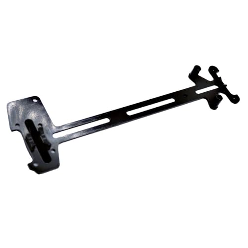 NexaPart RC-Zubehör Metallchassis Zweite Etage Brettrahmen for SG1603 SG1604 UD1601 UD1602 SG-1603 SG-1604 RC Auto Upgrade Ersatzteile(Svart) von NexaPart