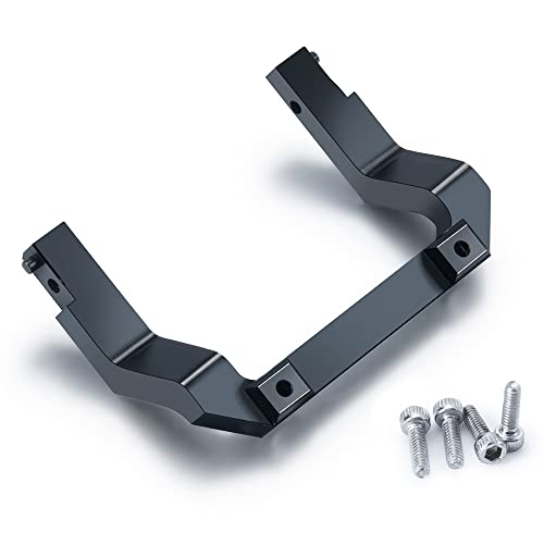 NexaPart RC-Zubehör Metalllegierung Vorne Hinten Shell Körper Stoßstange Halterung for Axial SCX24 AXI00001 C C10 1/24 RC Crawler(Front Mount) von NexaPart