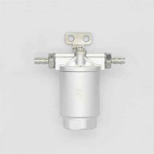 NexaPart RC-Zubehör Mini Hydrauliköl Metallfilter for 1/14 RC Bagger Bulldozer Tamiya LKW Modellteile(Silver) von NexaPart