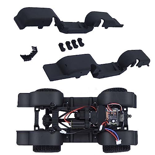 NexaPart RC-Zubehör Nylon Refit Fender Futter for 1/24 RC Crawler Auto FMS K5 Blazer Upgrade Teile von NexaPart