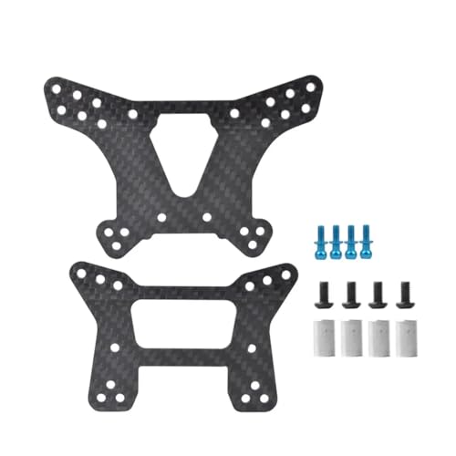 NexaPart RC-Zubehör Stoßdämpferbrücken vorne/hinten aus Carbon for Tamiya Top Force/Top Force EVO. 2021 Chassis NexaPart RC-Zubehör Stoßdämpferbrücken vorne/hinten aus Carbon for Tamiya Top Force/Top Force EVO. 2021 Chassis von NexaPart