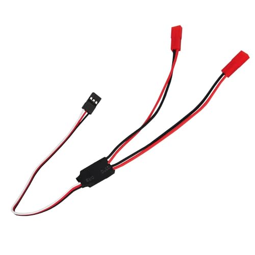 NexaPart RC-Zubehör Zweiwege-Treiberplatine 2S 5-8,4 V Eingang 5 V BEC PWM-Antrieb N20 Schubstange oder Servosimulationszylinder RC Bagger-LKW-Modellteile(for Servo pushrod) von NexaPart