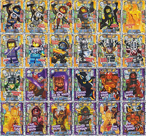 Lego Nexo Knights - Trading Card Game alle 24 Special Holo Karten als Set - deutsche Ausgabe Lego Nexo Knights - Trading Card Game alle 24 Special Holo Karten als Set - deutsche Ausgabe von Nexo Knights