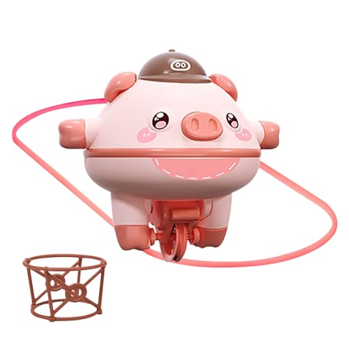 Nexoria Tumbler Balance Pig, Tumbler Einrad Spielzeug Cute Balanced Pig Toys Pig Walking Tightrope Balance Lernspielzeug Niedliche Balance Schwein Spielzeug Geschenk Für Jungen Mädchen (A) von Nexoria