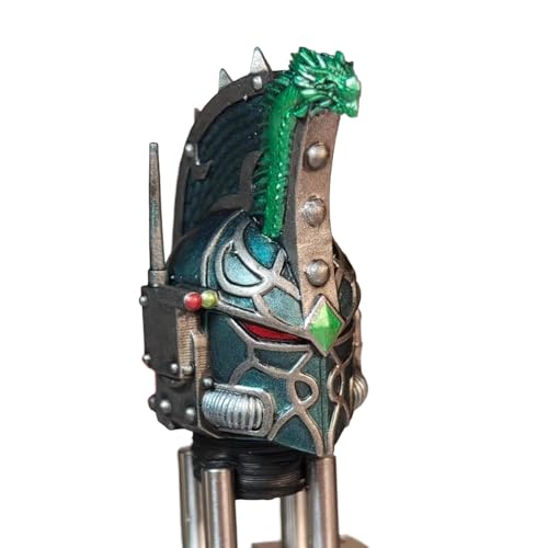 WH 40K 3D-Druck Harz Waffe Alpha Legion Alpharius Primarch Zubehör Helm 1 Zubehörpaket - Kompatibel mit Actionfiguren im Maßstab 1:18 Anwendbar für JOYTOY Produkte von Next Fig