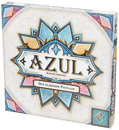 Next Move Games | Azul – Der gläserne Pavillon | Erweiterung | Familienspiel | 2-4 Spieler | Ab 8+ Jahren | 30-45 Minuten | Deutsch von Asmodee