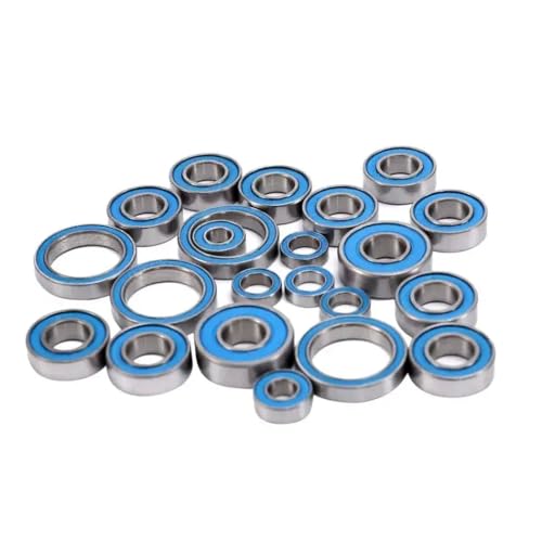 22pcs versiegeltes Lagerkit kompatibel mit 1/8 und 1/7 Skala 6S RC -Autos, einschließlich Ausgestoßener Talion Notorious Mojave Models Upgrade -Teile(Blue) von NexusDrive