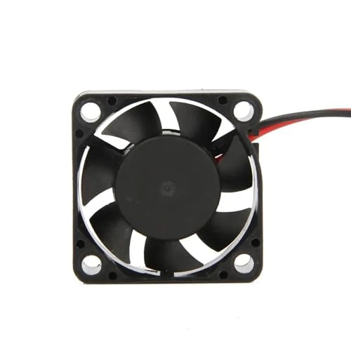 25mm 30 mm 40 mm 50 mm RC Kühllüfter 3500-16380 U / min 5-12 V DC Kühlkörper mit 36 mm 42 mm Motor kompatibel mit 30A 60A 120A 150A ESC- und JR-Steckerauto-Teilen für Wind Schnellkühlung(30x30mm) von NexusDrive