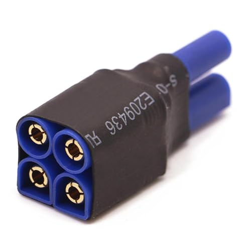 2PCS -EC5 -Serie Parallel Head Switch Plug -Adapter -Verbindungslinie für RC -Modelle, die mit den meisten RC -Flugzeugzubehör kompatibel sind(2pcparallel headMC14) von NexusDrive