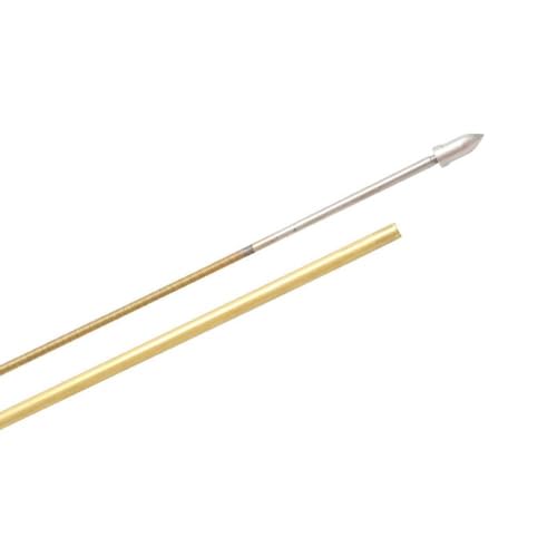 4 mm Flexibler Antriebswellenpropeller mit Kupfer -Kunststoffrohr und Stützmut(350mm Negative) von NexusDrive