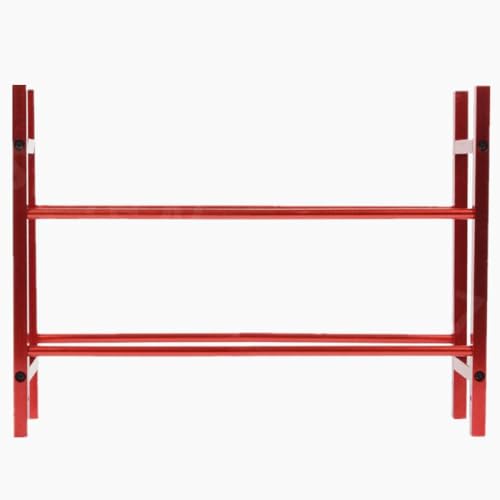 NexusDrive 1/10 Skala RC -Auto -Aluminium -Radspeicherregal -Regal mit Fernbedienung Driftmodellen Buggy Crawler und Spielzeugfahrzeugreifen Werkzeuge kompatibel(Red) von NexusDrive