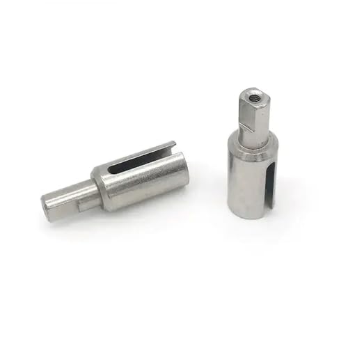NexusDrive 1/12 RC -Auto 12428 12423 Metalldifferentialbecher Autoteile 2pcs 0081 kompatibel mit 1 12 -Skala -Fernbedienungsfahrzeugen von NexusDrive