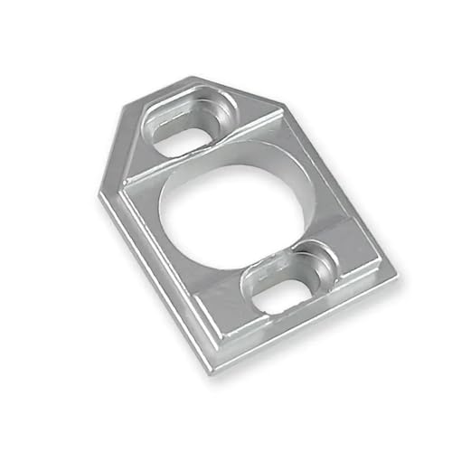 NexusDrive 1/14 14210 RC -Auto -Upgrade -Teile Metallmotor Mount Einstellbare Feste Sitzsitze kompatibel mit Fernbedienungsfahrzeugen(Silver) von NexusDrive