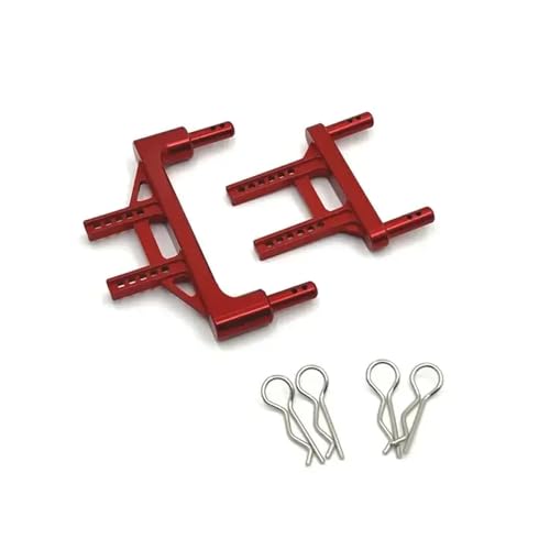 NexusDrive 1/16 Q130 RC -Karosserie -Abstandshalter Metall -Upgrade Teile vordere und hintere Körpermontage -Hardware -Hardware, die mit verschiedenen RC -Modellen kompatibel ist(Rouge) von NexusDrive