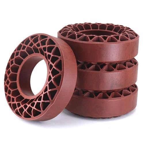 NexusDrive 1,9 Zoll weiches Kieselgel Anti -Schaumstoffeinsätze 110x36mm kompatibel mit 1 10 -Skala -RC -Crawler -Autos für TF2 Gen8 und ähnliche Modelle(Coffee) von NexusDrive