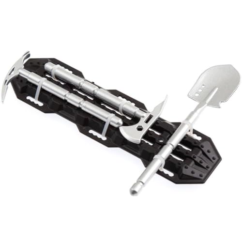 NexusDrive 1 10 1 8 Skala RC Crawler Shovel Accessoire Set 3 Teile kompatibel mit MK07 Tank 300 Modellauto(C) von NexusDrive