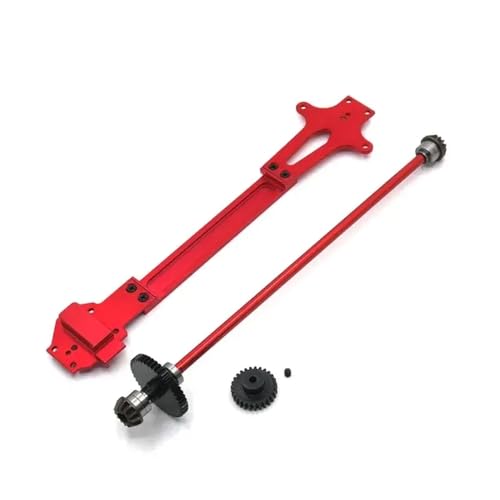 NexusDrive 1 12 Skala RC -Auto -Upgrade -Teile Metall -Platte und zentraler Antriebswelle kompatibel mit Modellen 124016 124017 124018 124019(Red) von NexusDrive