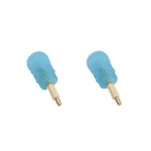 NexusDrive 1 Paar V3-Fernbediener-Griffe mit Nicht rutschten Kippkappen und Stickendenden, die mit Commando 8 RC 2 3 Pro und ähnlichen Modellenzubehör kompatibel sind(V3 Blue) von NexusDrive