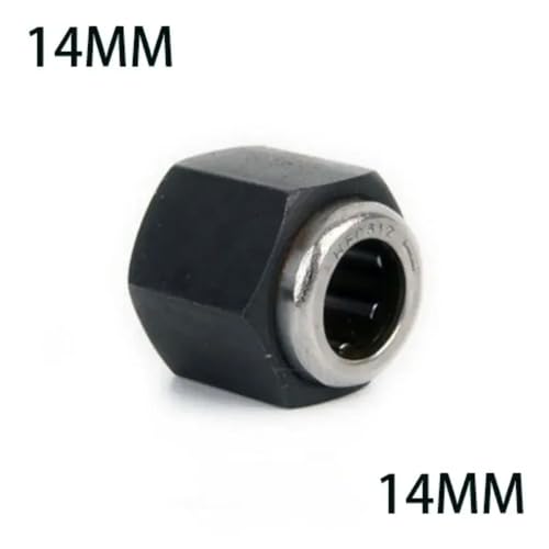 NexusDrive 12 mm 14mm OD EIN Weg mit Sechskantmutter R025 kompatibel mit RC -Auto 1 10 Vx 28 21 18 16 Motor passt RC 94188 1PC(14mm) von NexusDrive