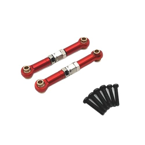 NexusDrive 14209 14210 Metalllenker Lenkstangenverbindungen für 1 14 -Skala -RC -Autos kompatibel mit verschiedenen Modellen Lenk -Upgrade -Teile Zubehör(Red) von NexusDrive