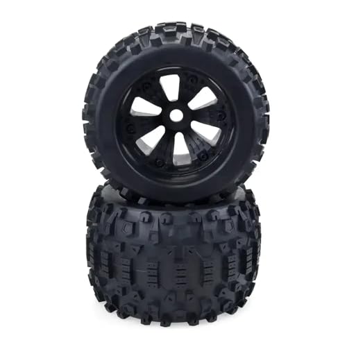 NexusDrive 17mm Hex Hub ZD RC Rad Reifen 170 mm 2pcs für 1 8 Scale Off -Straße RC -Autos kompatibel mit verschiedenen Gartengeländen und Wildrennen RC -Fahrzeugen(A8022) von NexusDrive