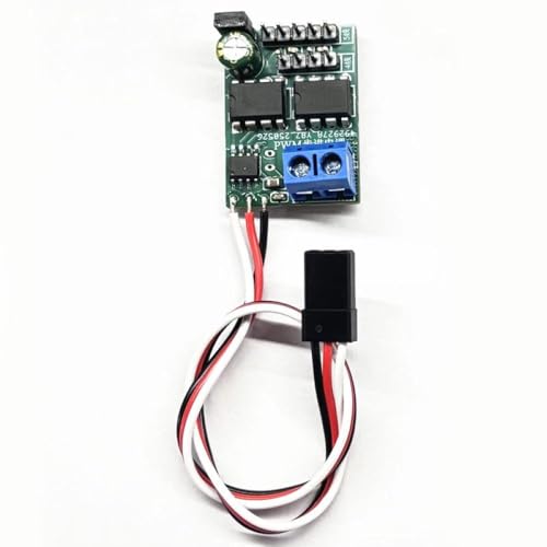 NexusDrive 1PCS 5-12V PWM-Empfänger Stepper Motor Triver Controller kompatibel mit 4 Drahtmotoren für Vorwärts-Rückwärtsdrehung RC Modell Flugzeug-DIY-Projekte(BEC 5V Version) von NexusDrive