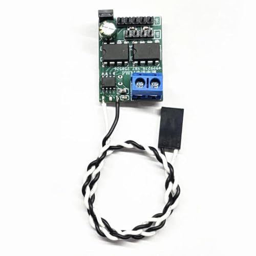NexusDrive 1PCS 5-12V PWM-Empfänger Stepper Motor Triver Controller kompatibel mit 4 Drahtmotoren für Vorwärts-Rückwärtsdrehung RC Modell Flugzeug-DIY-Projekte(Non-BEC Version) von NexusDrive