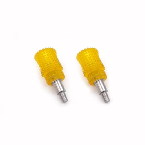 NexusDrive 1Pair M3L Joystick -Hebel -Rocker -Kappe 9mm Durchmesser Stick Enden V2 für -Fernbediener, die mit Radiomaster -Taschenzubehör kompatibel ist(V2 M3L Yellow) von NexusDrive