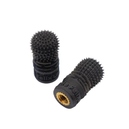 NexusDrive 1Pair V3 M3 Fernbedienungsstock -Stick Enden Joystick -Hebel -Rocker -Kappe kompatibel mit -Sendern wie Jumper T20 und Radiomaster TX12 Drohnenzubehör(M3 Black) von NexusDrive