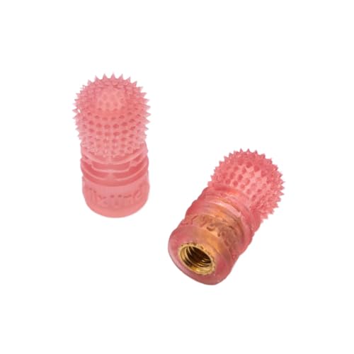 NexusDrive 1Pair V3 M3 Fernbedienungsstock -Stick Enden Joystick -Hebel -Rocker -Kappe kompatibel mit -Sendern wie Jumper T20 und Radiomaster TX12 Drohnenzubehör(M3 red) von NexusDrive