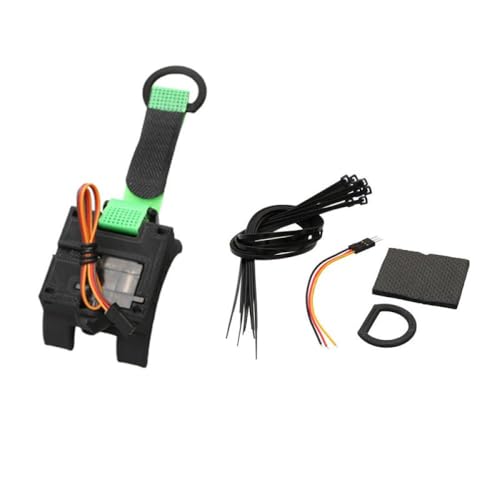 NexusDrive 1pc Drone Airdrop-Freisetzungssystem mit 360-Grad-Rotation 9G Digital Servo 3-7,2 V Befestigungsgurt für FPV-Flugzeugtransportkompatibel mit RC-Flugzeugmodellen(Green) von NexusDrive