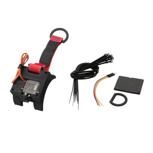 NexusDrive 1pc Drone Airdrop-Freisetzungssystem mit 360-Grad-Rotation 9G Digital Servo 3-7,2 V Befestigungsgurt für FPV-Flugzeugtransportkompatibel mit RC-Flugzeugmodellen(Red) von NexusDrive