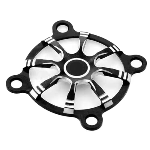 NexusDrive 1pcs 30mm Metallkühlungslüfterschutzschutzschale für DIY RC -Modelle kompatibel mit RC -Autos -Boote Crawler(Black) von NexusDrive