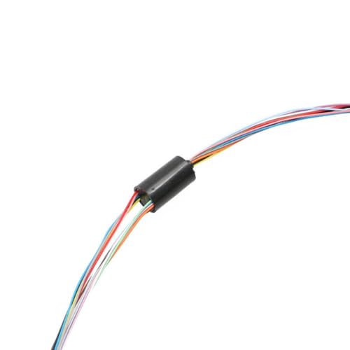NexusDrive 1pcs 8,5 mm Schlupfring 4 6 8 12 Kanal 1A Drehende Elektrokollektorring, kompatibel mit Handheld -Geräten RC- und Rotoranwendungen(U Type 8.5mm 12CH) von NexusDrive