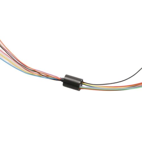 NexusDrive 1pcs 8,5 mm Schlupfring 4 6 8 12 Kanal 1A Drehende Elektrokollektorring, kompatibel mit Handheld -Geräten RC- und Rotoranwendungen(U Type 8.5mm 8CH) von NexusDrive