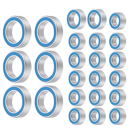 NexusDrive 24 pcs versiegeltes Lagerkit kompatibel mit 1 24 -Skala RC Crawler Cars FMS Upgrade Teile Ersatzzubehör NexusDrive 24 pcs versiegeltes Lagerkit kompatibel mit 1 24 -Skala RC Crawler Cars FMS Upgrade Teile Ersatzzubehör von NexusDrive