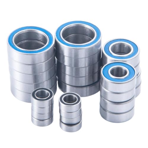 NexusDrive 26pcs yeahrun Bearing Ball Upgrade Teile Blau kompatibel mit Modellen ET410 und ET410 2 RC -Auto von NexusDrive