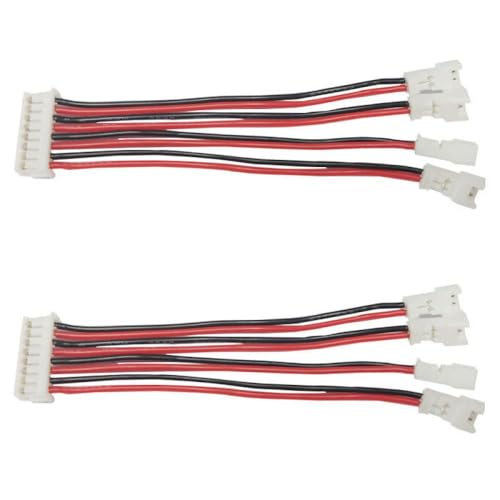 NexusDrive 2PCS ZH1 5 8P bis JST PH1 25 SM -Anschlussadapter 1 bis 4 Bleidraht 50 mm kompatibel mit RC -Flugzeugmotor ESC ELEKTRONISCHE VERBINDUNGSLINE(ZH1.5 8P to PH1.25) von NexusDrive