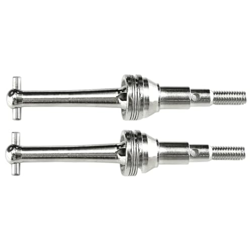 NexusDrive 2pcs 14301 14302 Metallantriebswellen -Upgrade -Teile für 1 14 -Skala RC -Auto kompatibel mit verschiedenen Modellen Antriebswellenzubehör von NexusDrive