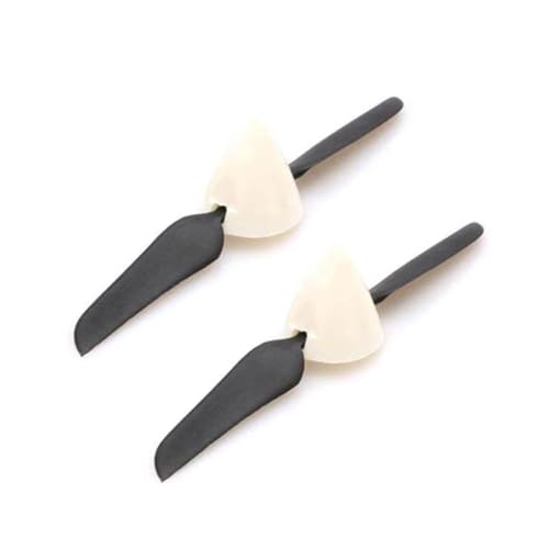NexusDrive 2pcs 4,5x3 5.1x3.1 5.5x3.3 Faltpropeller Spinner Blende 2 mm faltbares Paddel mit Requisite -Abdeckung, kompatibel mit RC -Segelflugzeug und festem Flügelflugzeug(2pcs 5.1x3.1 Reverse) von NexusDrive
