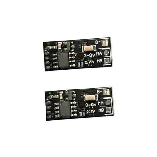 NexusDrive 2pcs Bidirektional gebürstete ESC 3-8V 1-2S 2.7A Stille elektronische Geschwindigkeitsregler kompatibel mit RC-Modellspielzeug 612 Coreless Motor DIY Teile für RC-Autos Drohnen NexusDrive 2pcs Bidirektional gebürstete ESC 3-8V 1-2S 2.7A Stille elektronische Geschwindigkeitsregler kompatibel mit RC-Modellspielzeug 612 Coreless Motor DIY Teile für RC-Autos Drohnen von NexusDrive