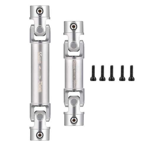 NexusDrive 2pcs Edelstahlantriebswellen -Mitte -Antriebswellenvergleich mit 1 18 -Skala -RC -Auto -Upgrade -Teilen für -Stil -Modelle(Style D) von NexusDrive